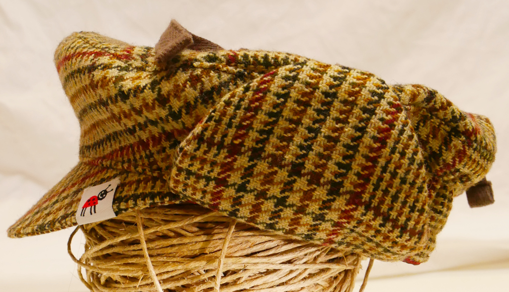 Varmfodrad keps med öronlappar baby stl 68cl/42cm - Bild 2