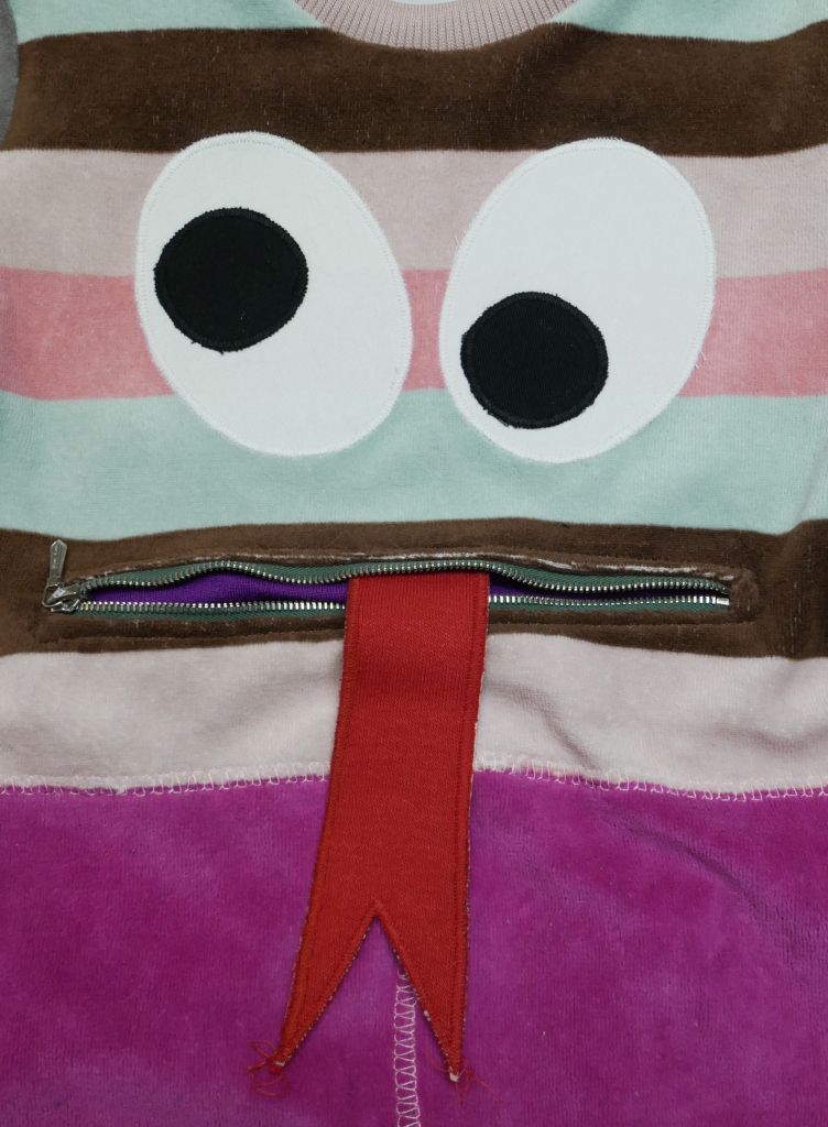 Zipmonstertröja små barn stl 92cl - Bild 3