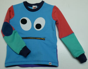 Zipmonstertröja små barn stl 104cl