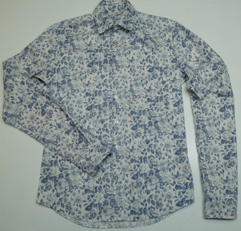 Skjorta slimfit stl S/46 xtra lång ärm - Bild 2