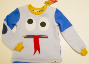 Zipmonstertröja små barn stl 92cl