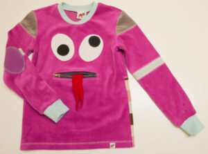 Zipmonstertröja små barn stl 110cl