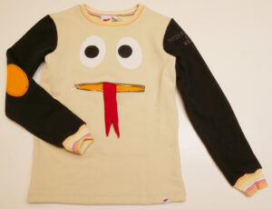 Zipmonstertröja stora barn stl 134cl